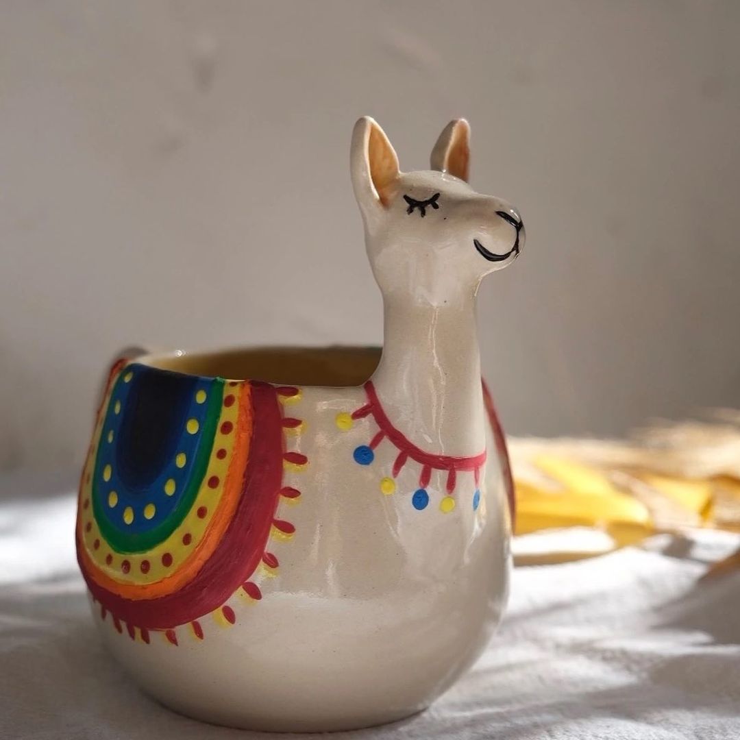Кружка лама фото 2