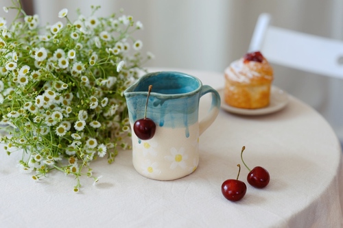 Летний кувшин, лепка  фото 5