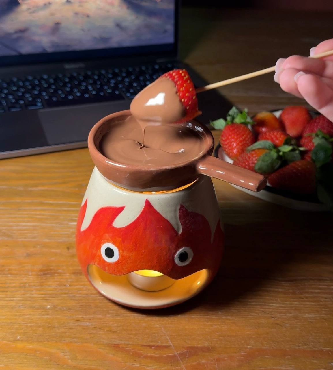 Фондюшница\подсвечник Кальцифер (9+) фото 1